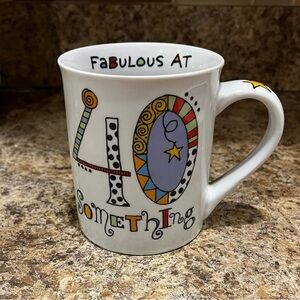 Fabulous at 40 Something Ceramic Mug